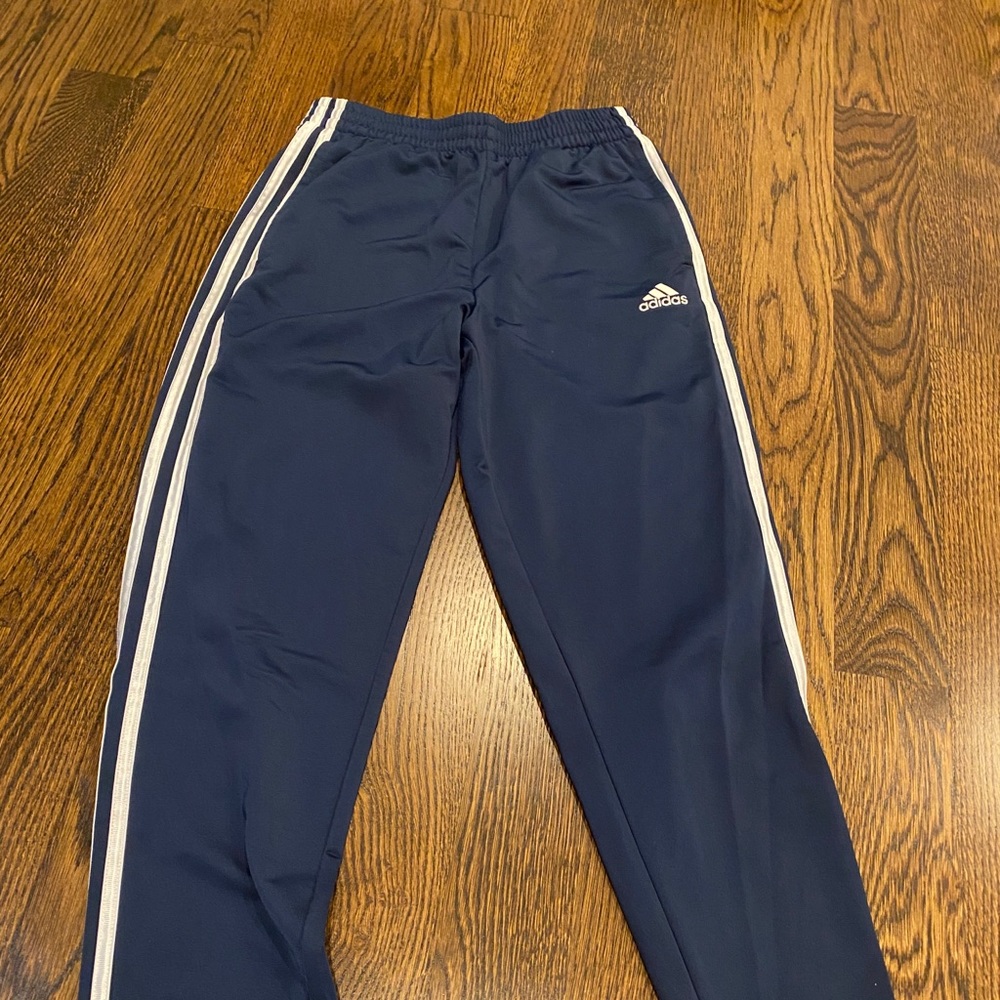 Navy blue women’s adidas joggers